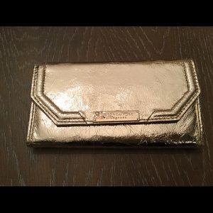 Jones New York Signature Gold Foil Wallet